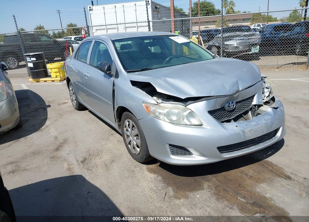 2009 TOYOTA COROLLA VIN: JTDBL40E599063025