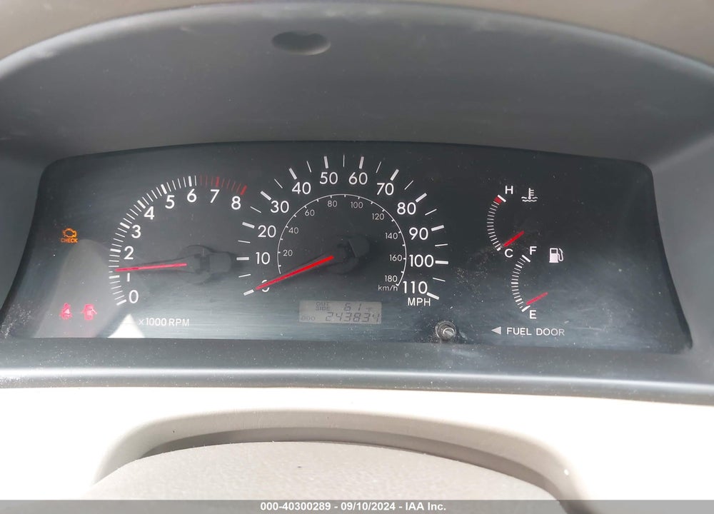 2007 TOYOTA COROLLA LE VIN: JTDBR32E770109512