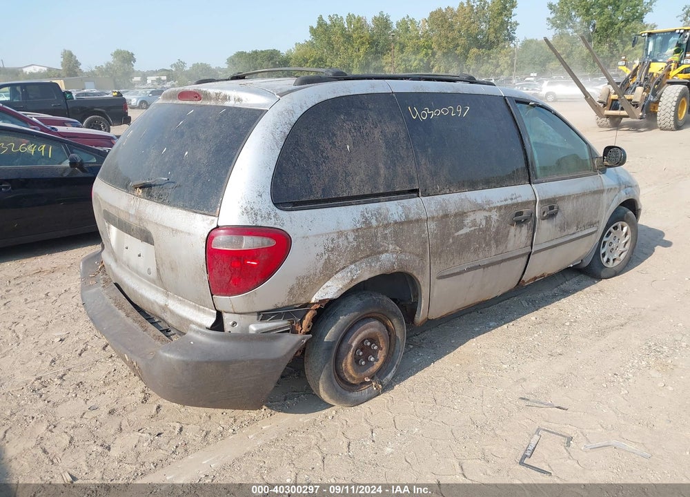 2001 CHRYSLER VOYAGER VIN: 1C4GJ25311B101340