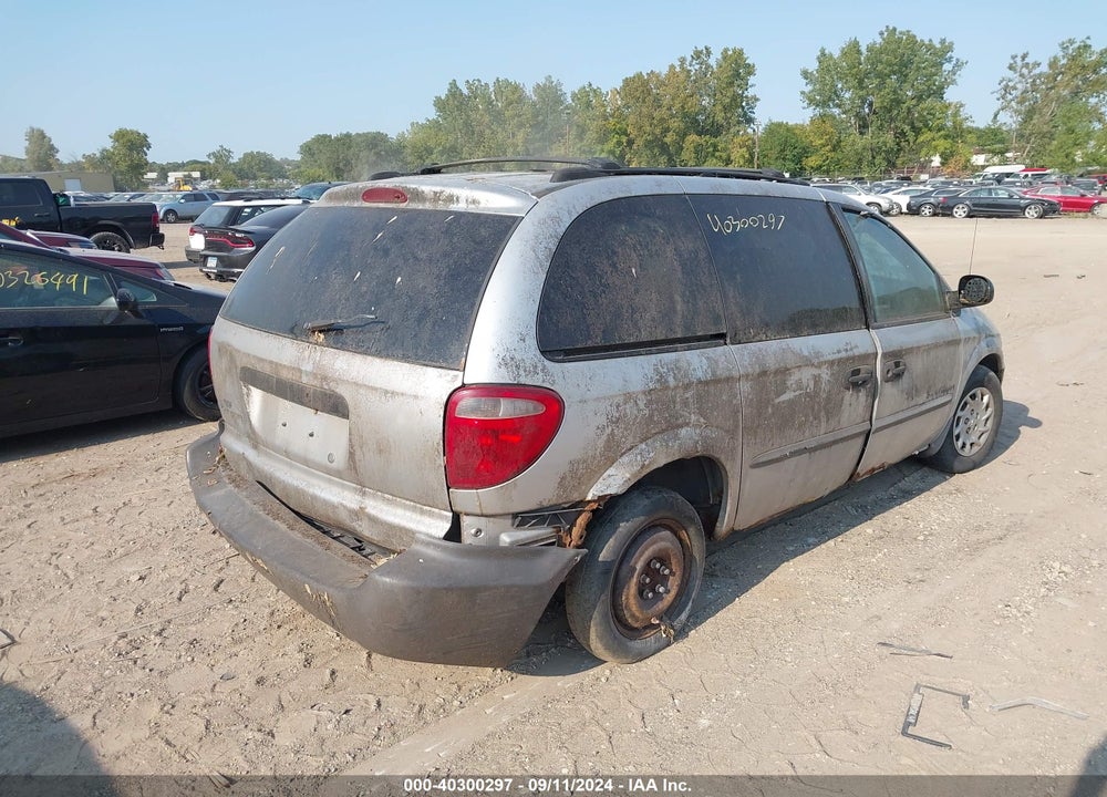 2001 CHRYSLER VOYAGER VIN: 1C4GJ25311B101340