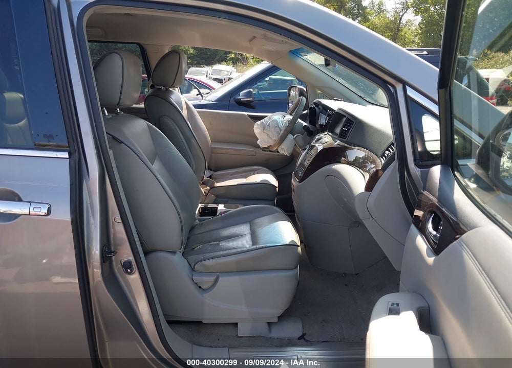 2012 NISSAN QUEST SL VIN: JN8AE2KP5C9050571