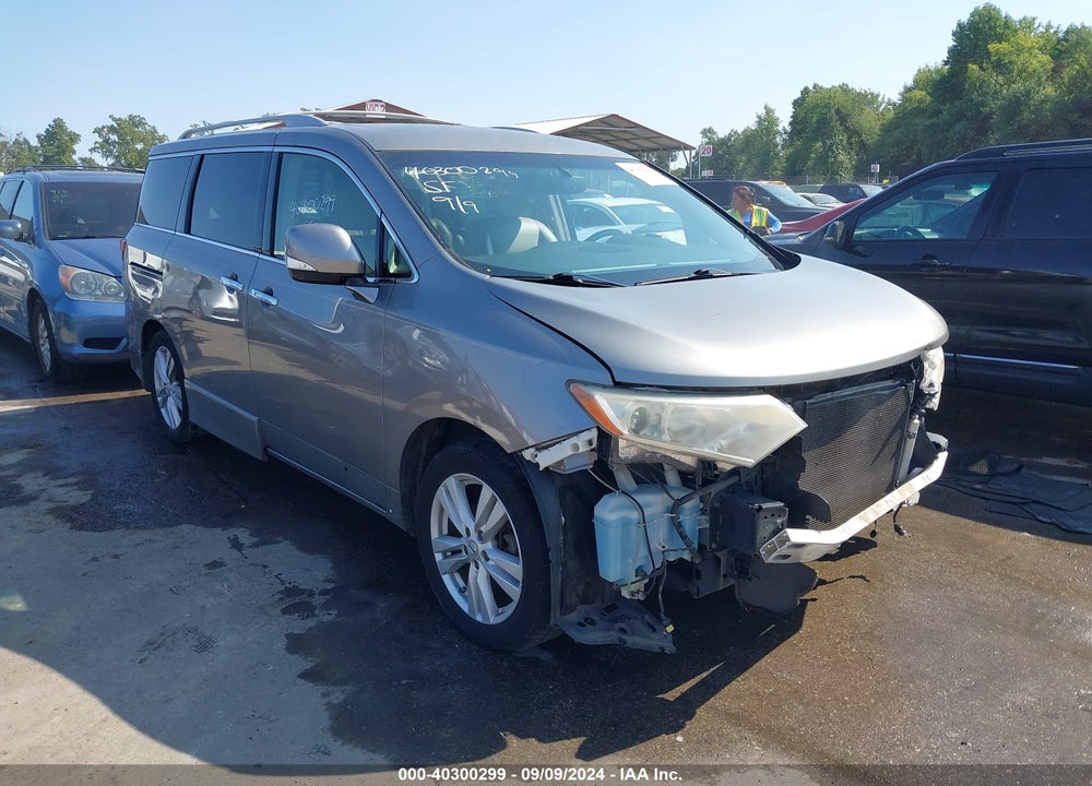 2012 NISSAN QUEST SL VIN: JN8AE2KP5C9050571