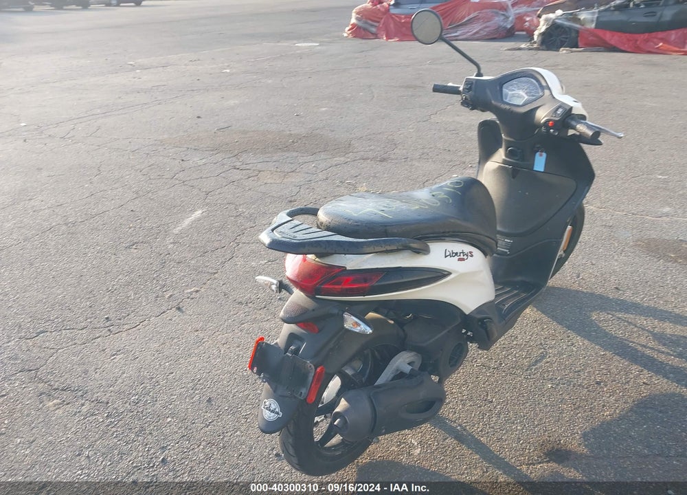 2021 PIAGGIO LIBERTY 150 VIN: ZAPM898G7M7002601