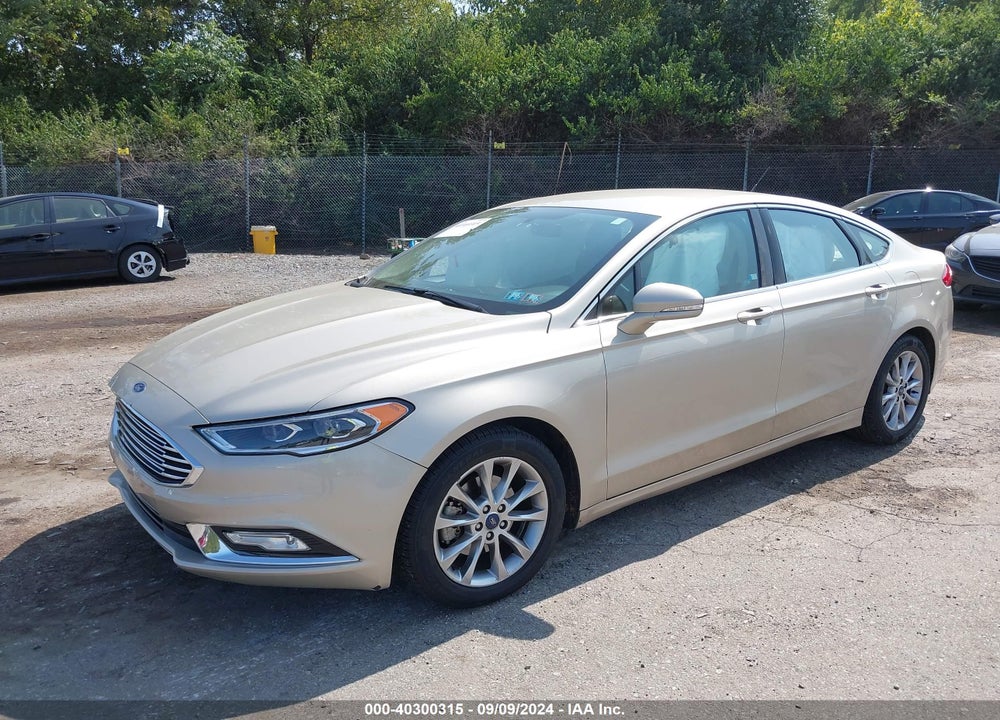 2017 FORD FUSION SE VIN: 3FA6P0HD7HR303940