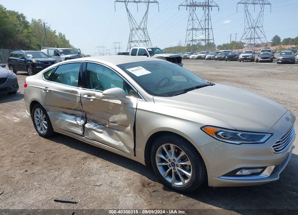 2017 FORD FUSION SE VIN: 3FA6P0HD7HR303940