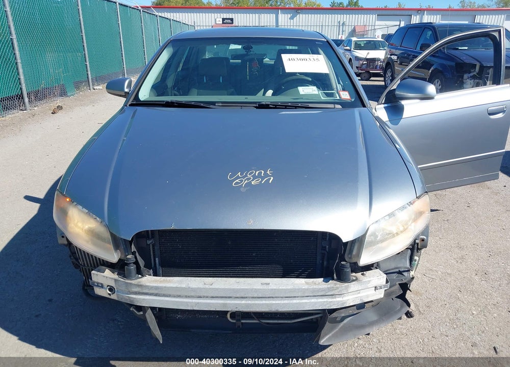 2006 AUDI A4 2.0T VIN: WAUAF78E66A170648
