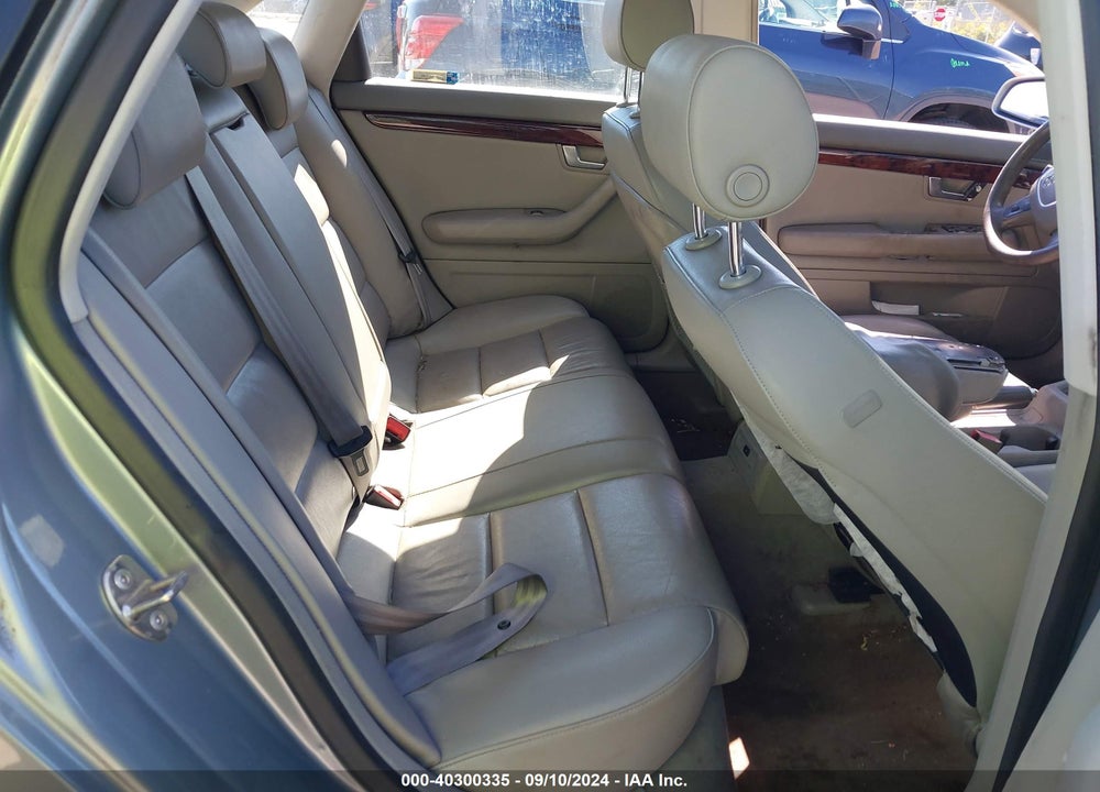 2006 AUDI A4 2.0T VIN: WAUAF78E66A170648