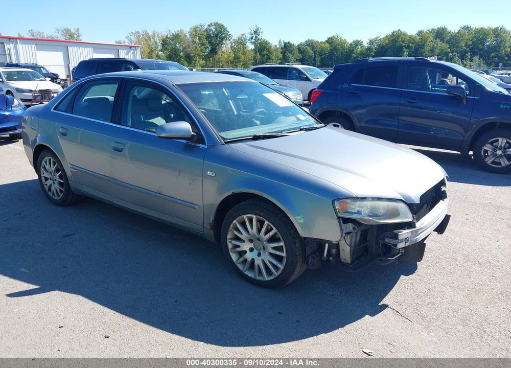 2006 AUDI A4 2.0T VIN: WAUAF78E66A170648