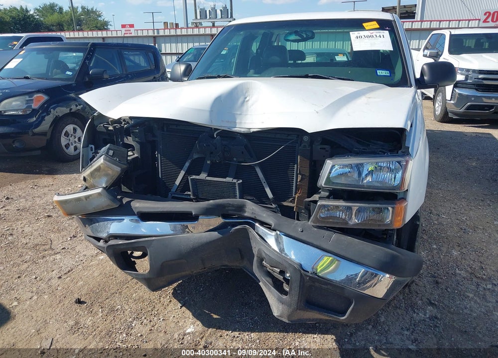 2004 CHEVROLET SILVERADO 1500 WORK TRUCK VIN: 1GCEC19T44E393932