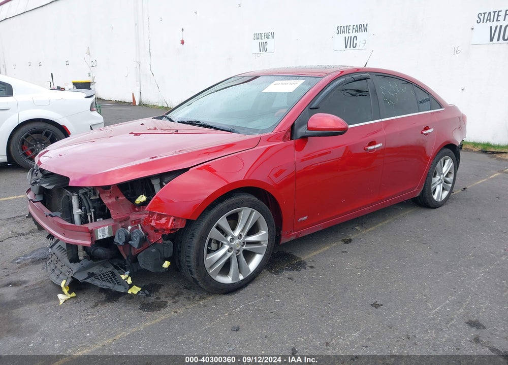 2011 CHEVROLET CRUZE LTZ VIN: 1G1PH5S90B7253712