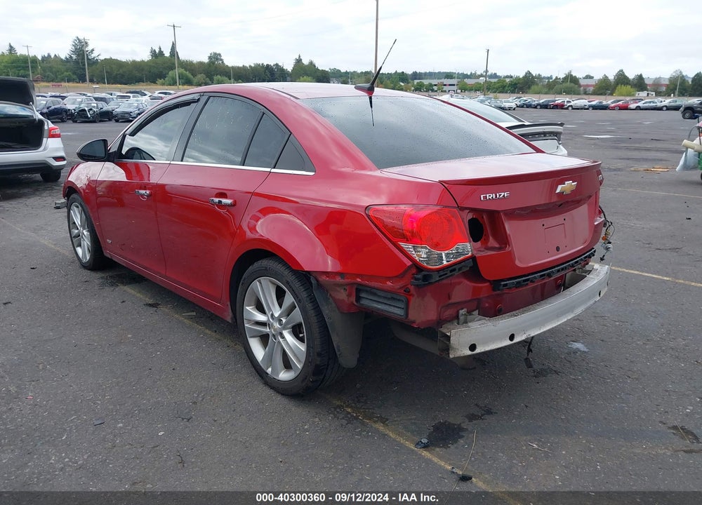 2011 CHEVROLET CRUZE LTZ VIN: 1G1PH5S90B7253712