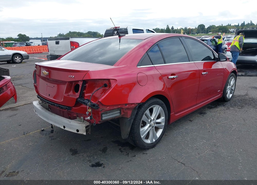 2011 CHEVROLET CRUZE LTZ VIN: 1G1PH5S90B7253712