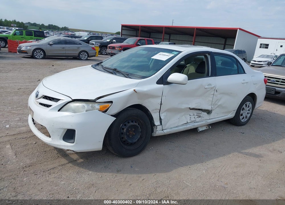 2011 TOYOTA COROLLA LE VIN: 2T1BU4EE4BC554577