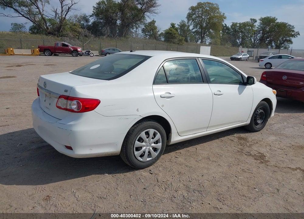 2011 TOYOTA COROLLA LE VIN: 2T1BU4EE4BC554577