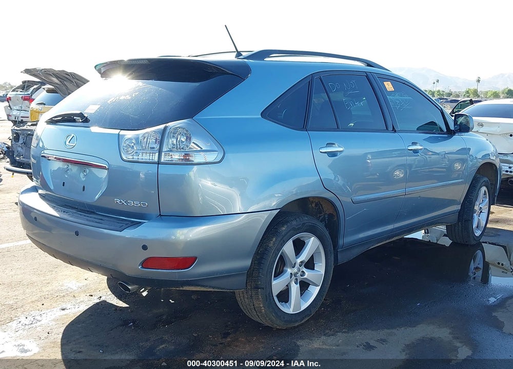 2008 LEXUS RX 350 VIN: 2T2HK31U48C079587