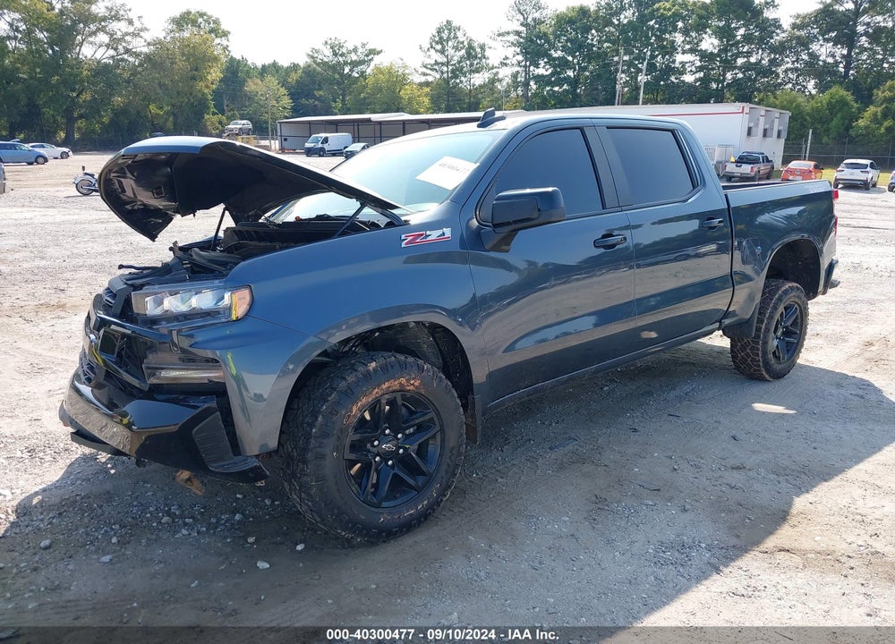 2021 CHEVROLET SILVERADO 1500 4WD SHORT BED LT TRAIL BOSS VIN: 1GCPYFEDXMZ274572