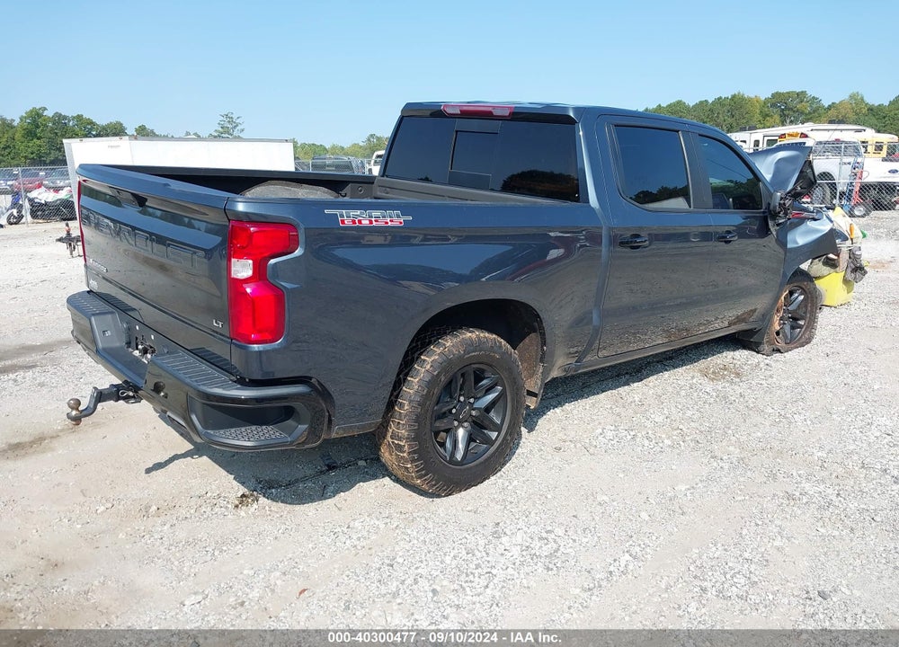 2021 CHEVROLET SILVERADO 1500 4WD SHORT BED LT TRAIL BOSS VIN: 1GCPYFEDXMZ274572