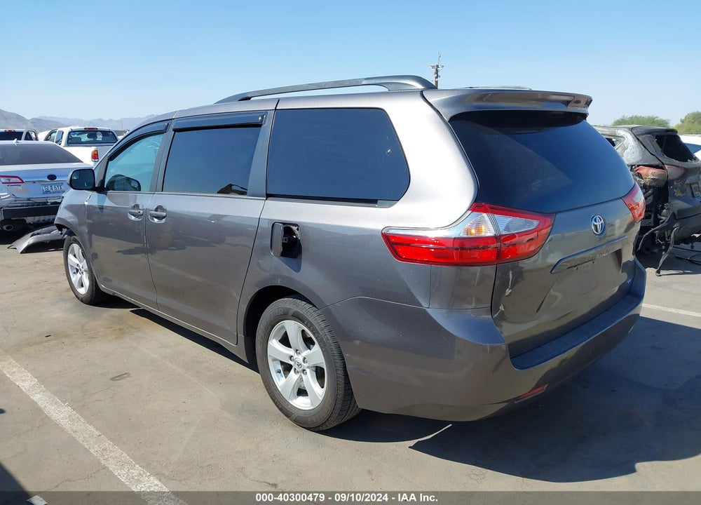 2015 TOYOTA SIENNA LE 8 PASSENGER VIN: 5TDKK3DC2FS660975