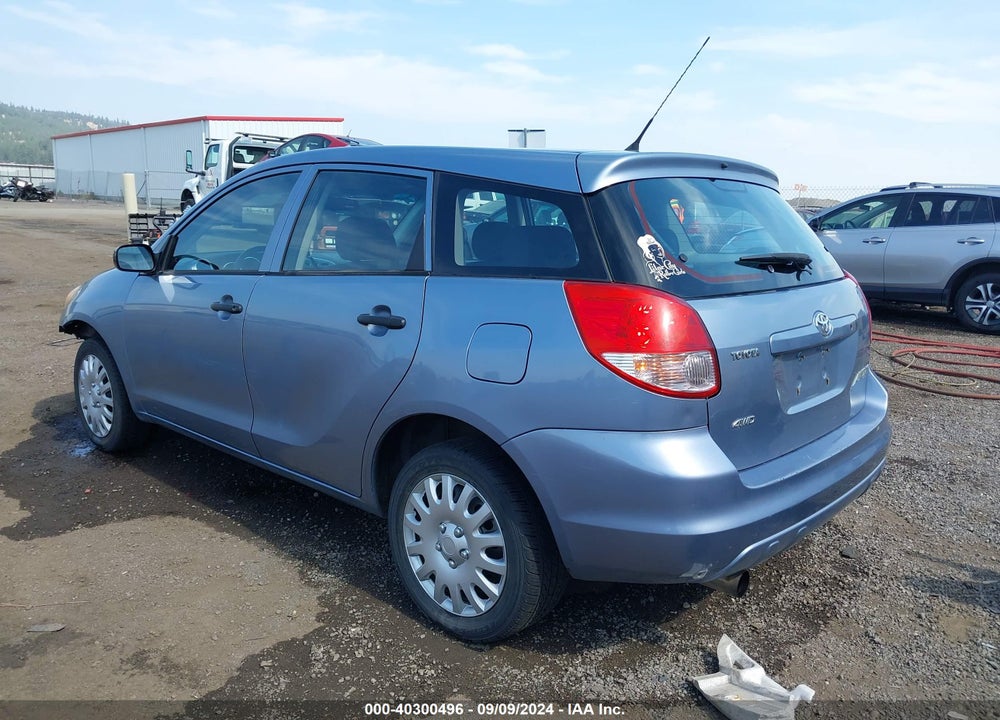 2003 TOYOTA MATRIX STANDARD VIN: 2T1LR32E23C123869