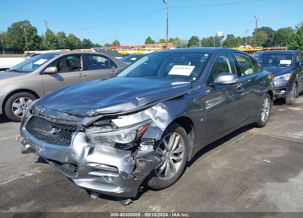 2015 INFINITI Q50 PREMIUM VIN: JN1BV7AR0FM411614