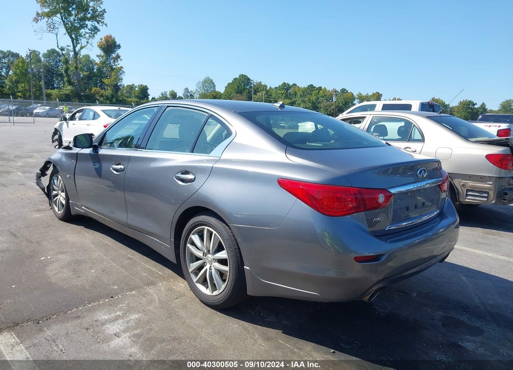2015 INFINITI Q50 PREMIUM VIN: JN1BV7AR0FM411614
