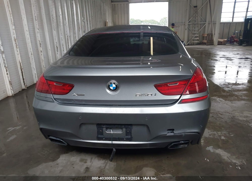 2013 BMW 650I GRAN COUPE XDRIVE VIN: WBA6B4C56DD098062