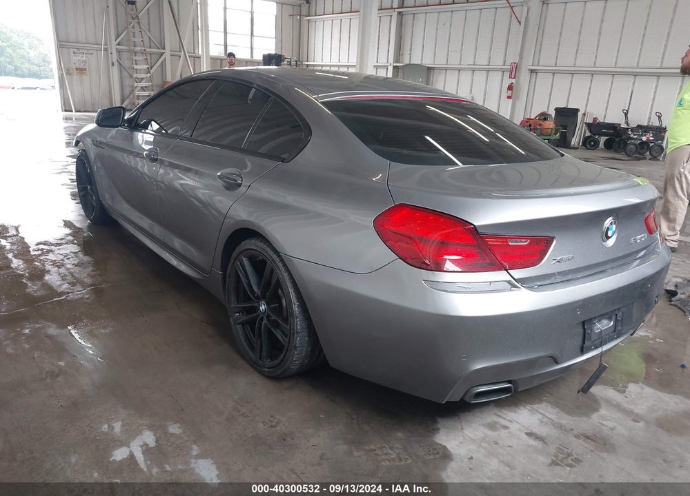 2013 BMW 650I GRAN COUPE XDRIVE VIN: WBA6B4C56DD098062