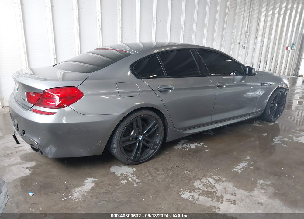 2013 BMW 650I GRAN COUPE XDRIVE VIN: WBA6B4C56DD098062