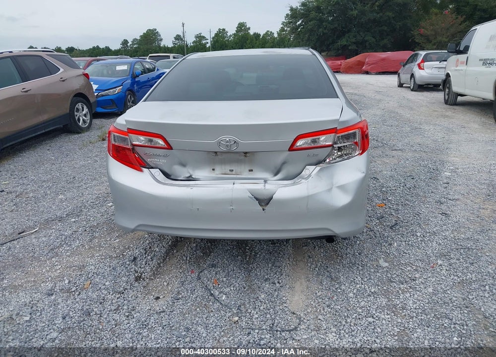 2013 TOYOTA CAMRY LE VIN: 4T1BF1FK5DU704467