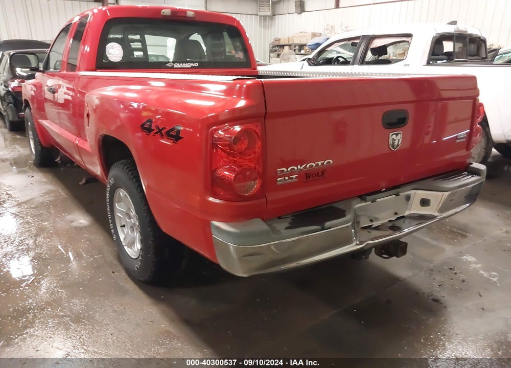 2005 DODGE DAKOTA SLT VIN: 1D7HW42N55S252751