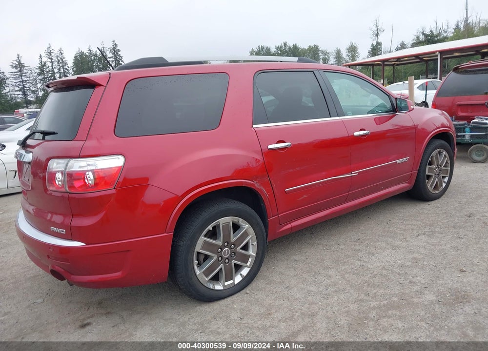 2012 GMC ACADIA DENALI VIN: 1GKKVTED6CJ198111
