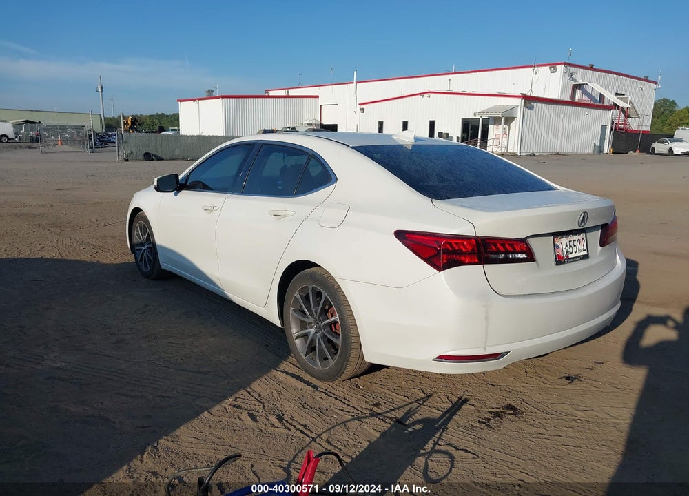2017 ACURA TLX TECHNOLOGY PACKAGE VIN: 19UUB2F59HA007417