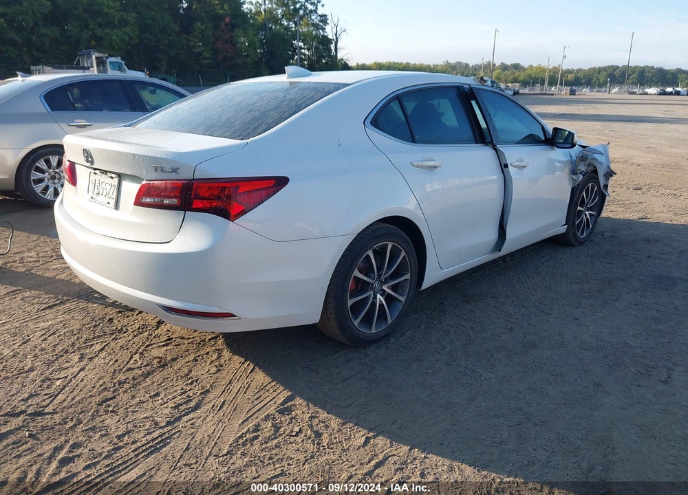 2017 ACURA TLX TECHNOLOGY PACKAGE VIN: 19UUB2F59HA007417