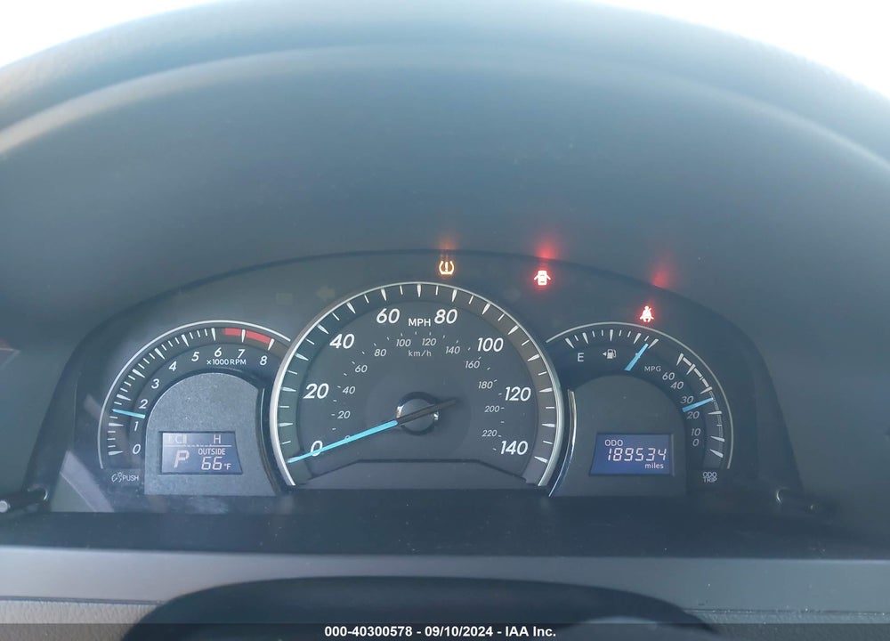 2012 TOYOTA CAMRY LE VIN: 4T1BF1FK4CU624981