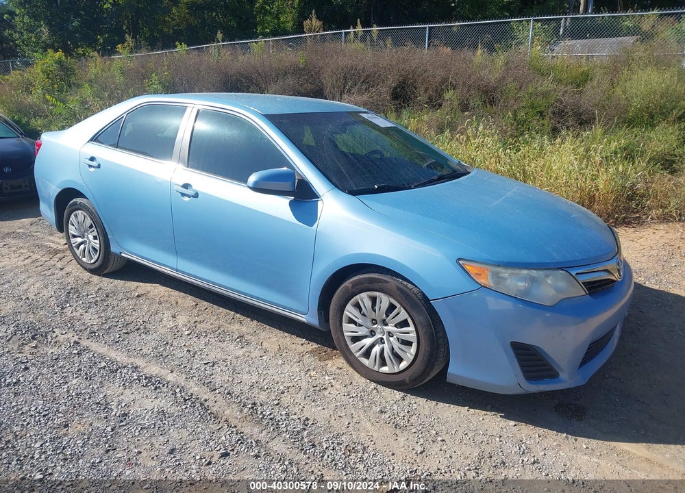 2012 TOYOTA CAMRY LE VIN: 4T1BF1FK4CU624981