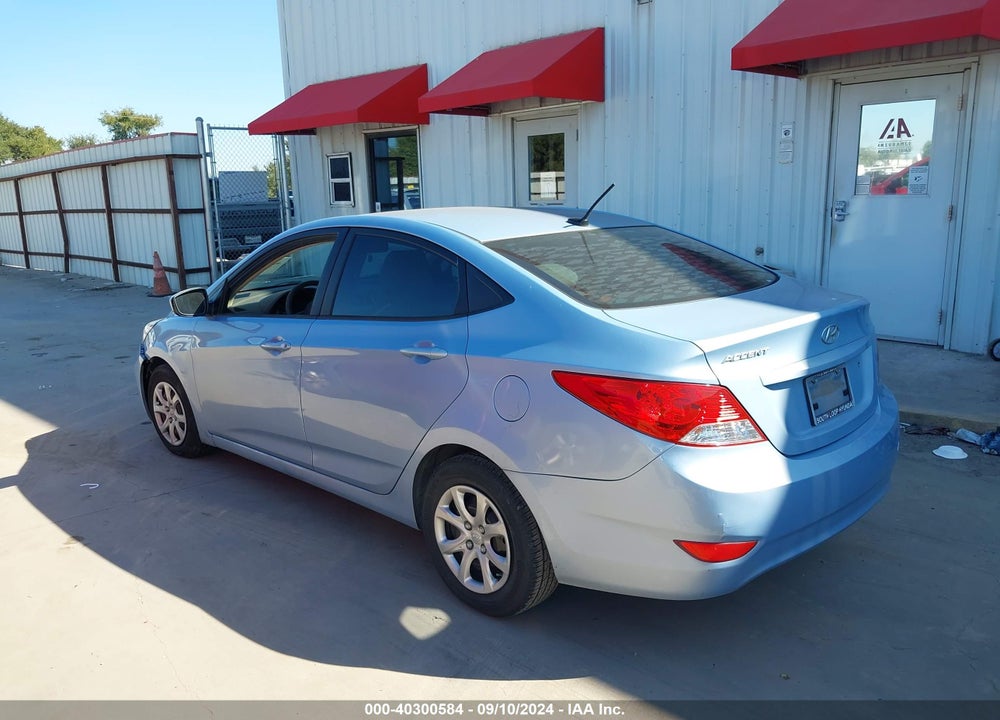 2013 HYUNDAI ACCENT GLS VIN: KMHCT4AE1DU440311