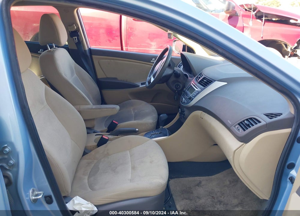 2013 HYUNDAI ACCENT GLS VIN: KMHCT4AE1DU440311