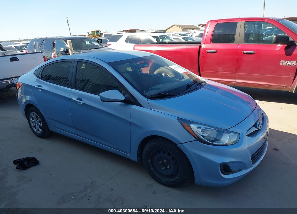 2013 HYUNDAI ACCENT GLS VIN: KMHCT4AE1DU440311