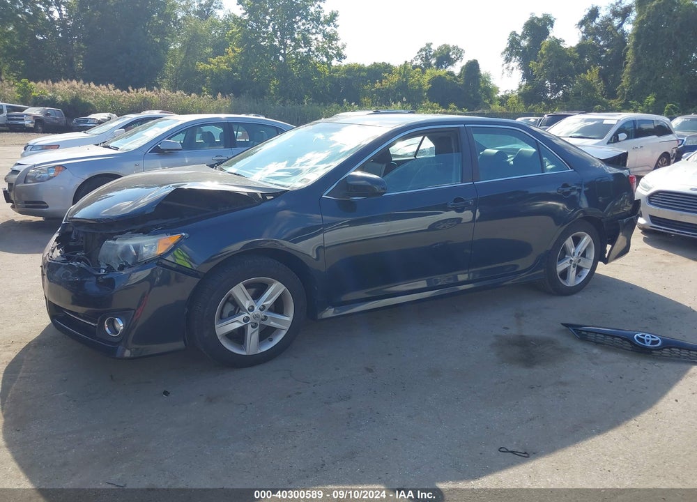 2014 TOYOTA CAMRY SE VIN: 4T1BF1FK6EU302474