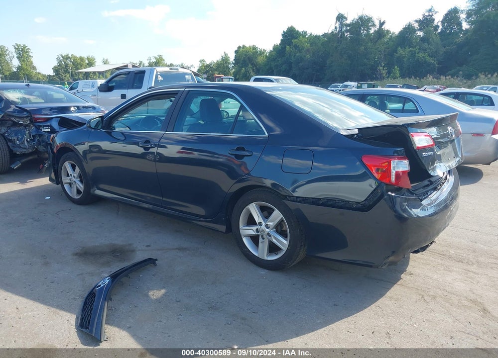 2014 TOYOTA CAMRY SE VIN: 4T1BF1FK6EU302474