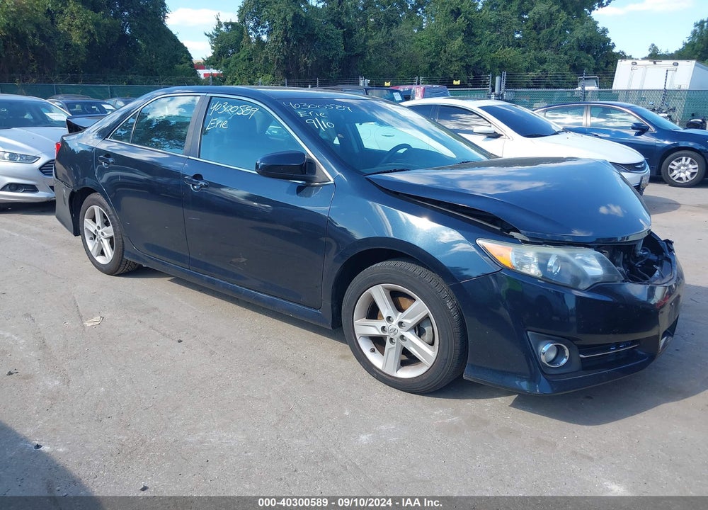 2014 TOYOTA CAMRY SE VIN: 4T1BF1FK6EU302474