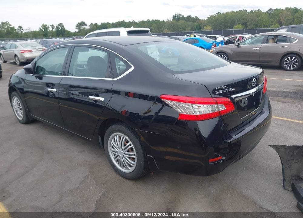 2015 NISSAN SENTRA S VIN: 3N1AB7AP8FY289889