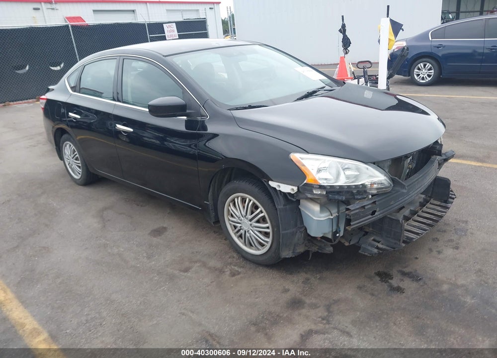 2015 NISSAN SENTRA S VIN: 3N1AB7AP8FY289889