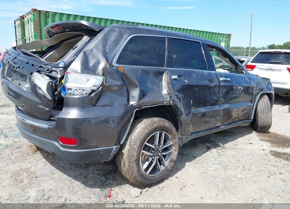 2019 JEEP GRAND CHEROKEE LIMITED 4X2 VIN: 1C4RJEBG3KC662510