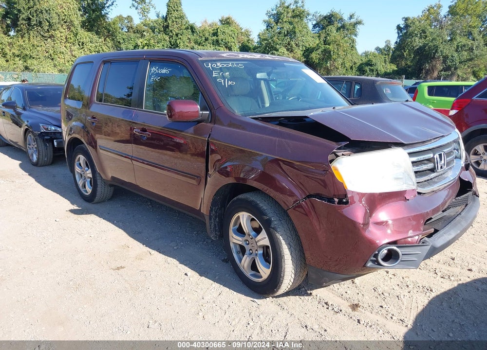 2015 HONDA PILOT EX-L VIN: 5FNYF4H59FB003322