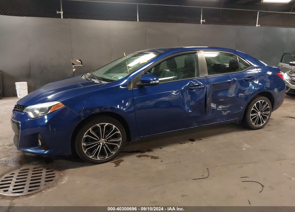2016 TOYOTA COROLLA VIN: 2T1BURHE5GC742041