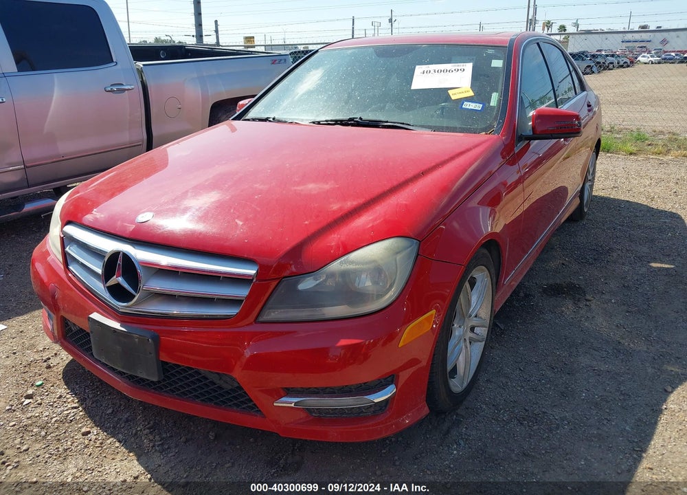 2013 MERCEDES-BENZ C 250 VIN: WDDGF4HB5DR260833