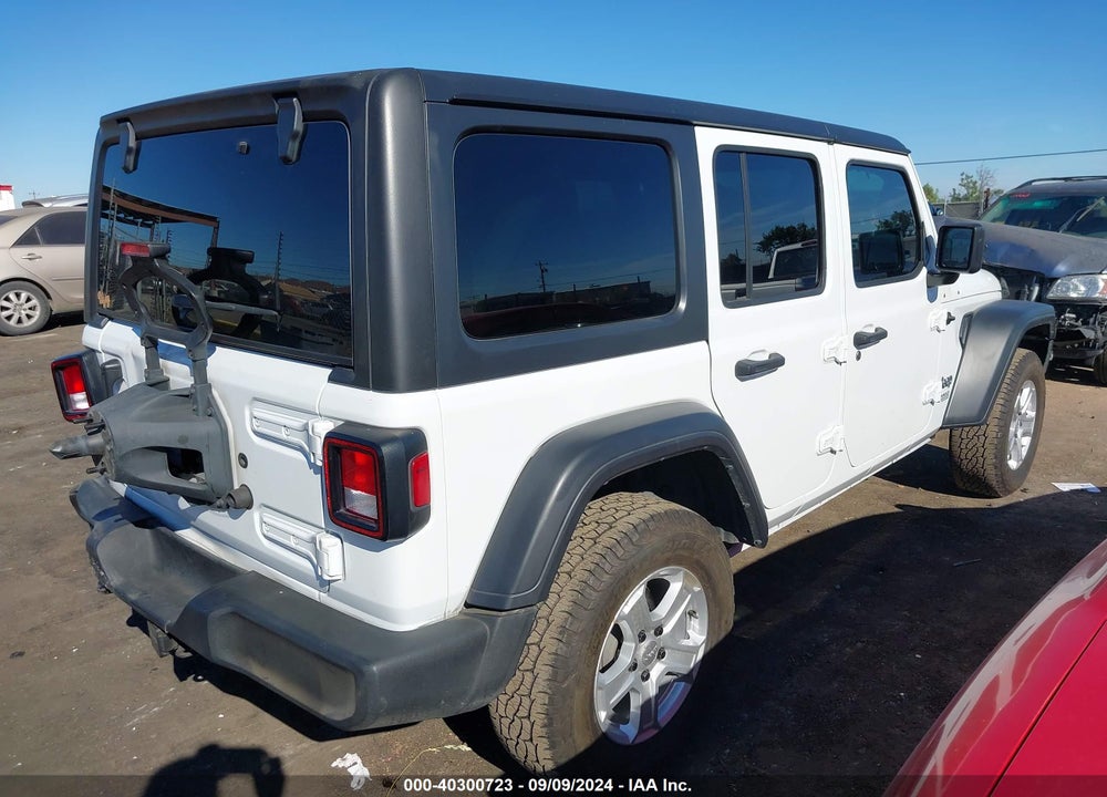2019 JEEP WRANGLER UNLIMITED SPORT S 4X4 VIN: 1C4HJXDG5KW571452