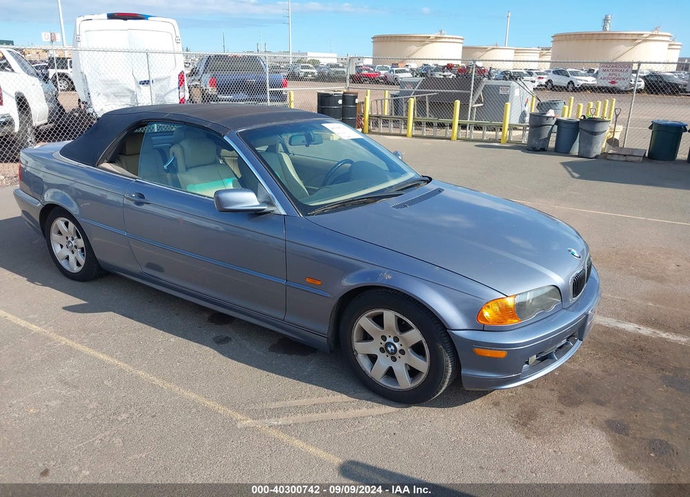 2001 BMW 325CI VIN: WBABS33471JY54981