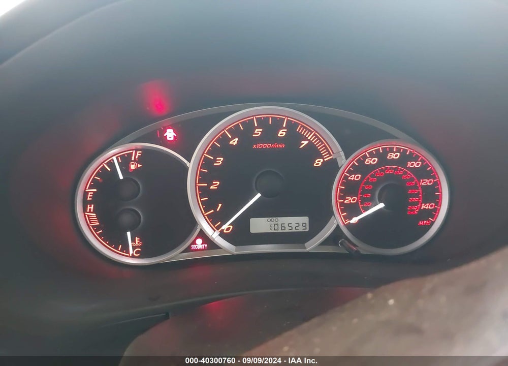 2010 SUBARU IMPREZA WRX VIN: JF1GH7G61AG809080